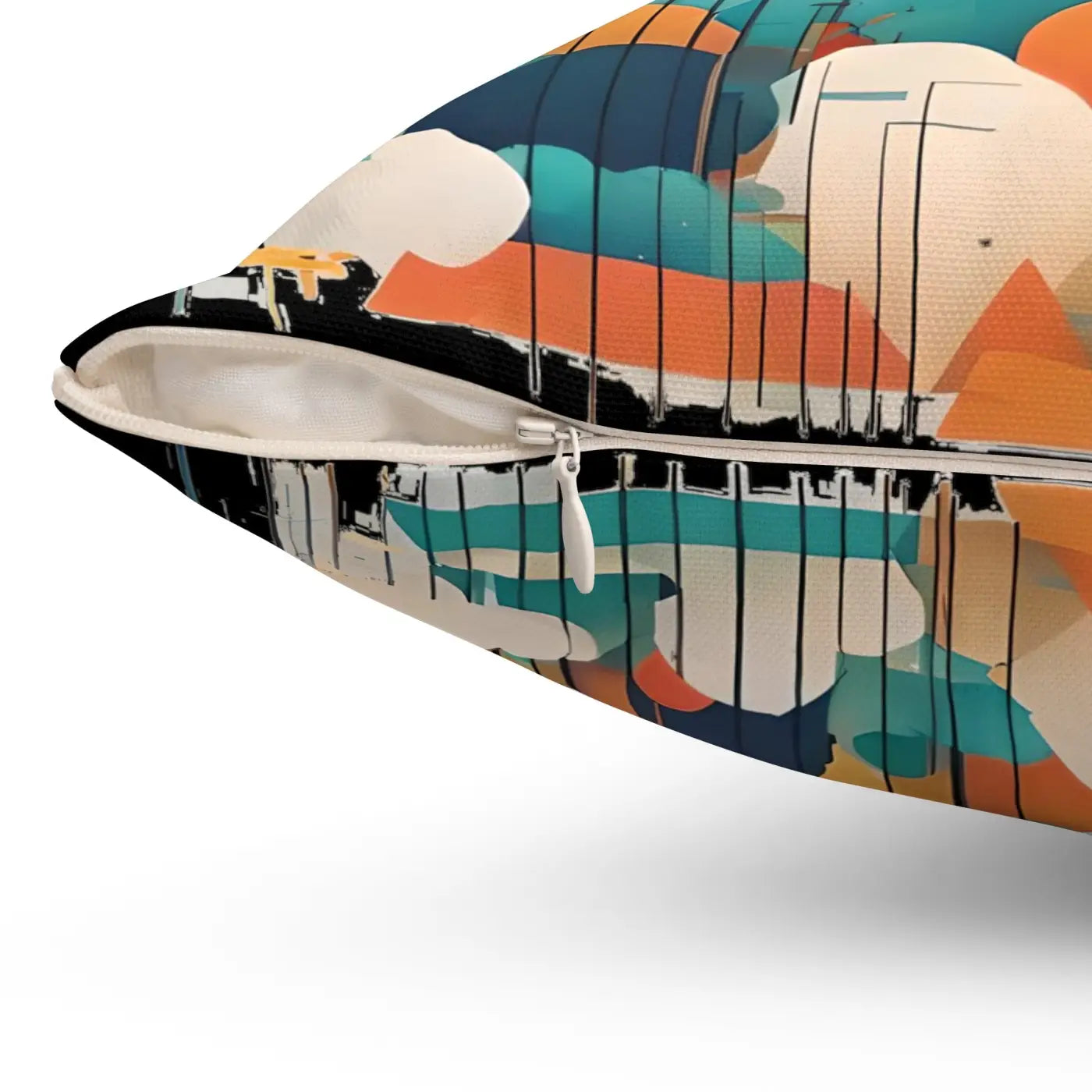 Spun Polyester Square Pillow - Magic Design Decor - DipaliZ