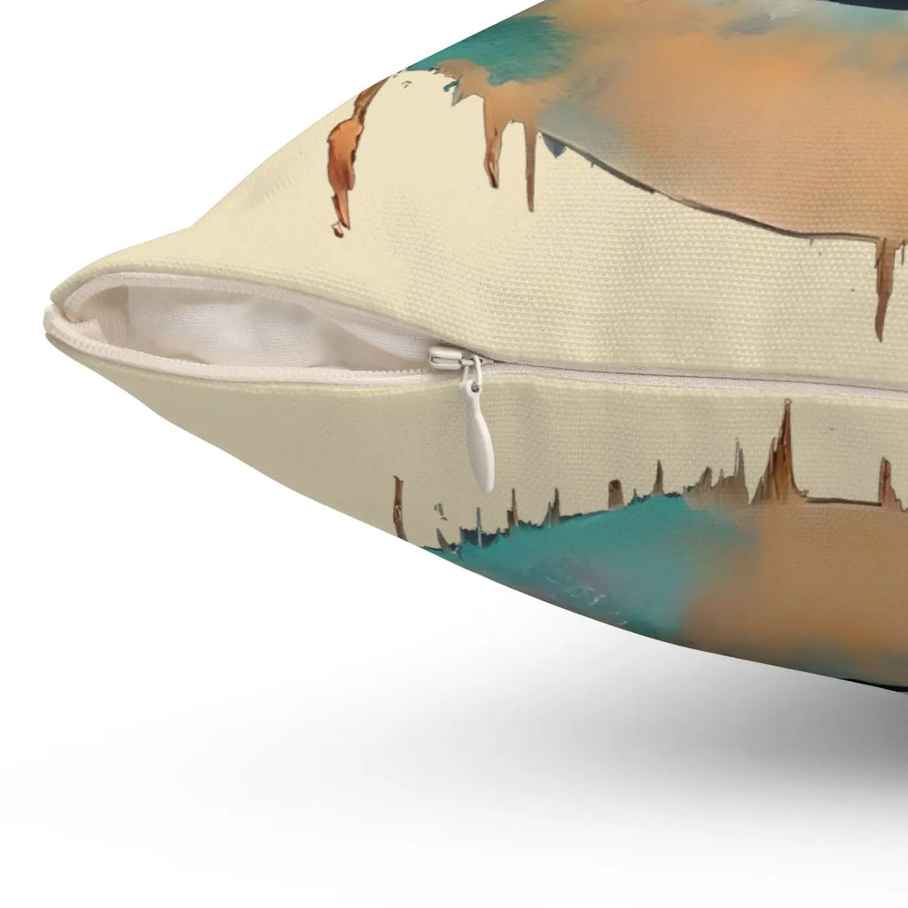 Cancer Zodiac Sign Throw Pillow - Polyester Square Pillow - DipaliZ
