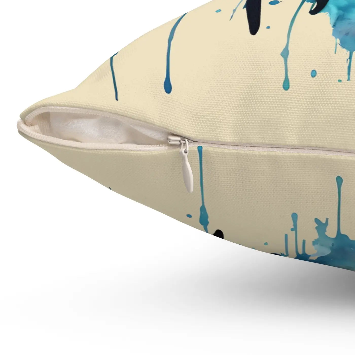 Cancer Zodiac Sign Polyester Square Pillow - Spun Comfort - DipaliZ