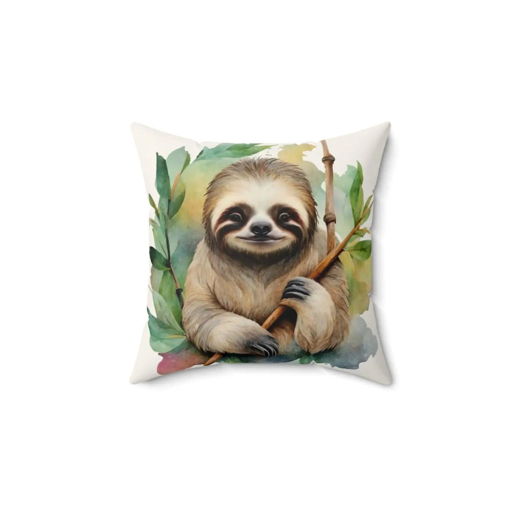 Spun Polyester Square Pillow - Cozy Home Decor - DipaliZ