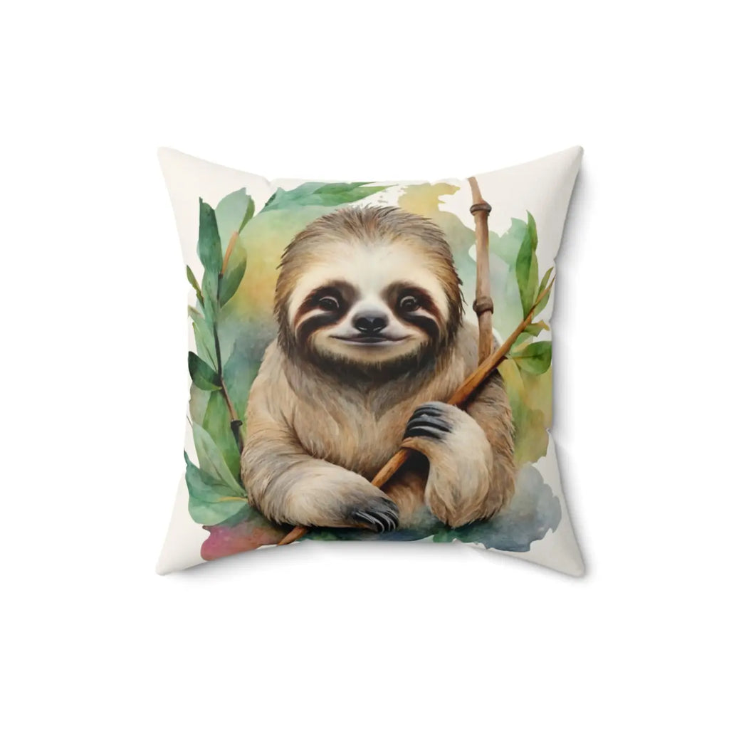 Spun Polyester Square Pillow - Cozy Home Decor - DipaliZ
