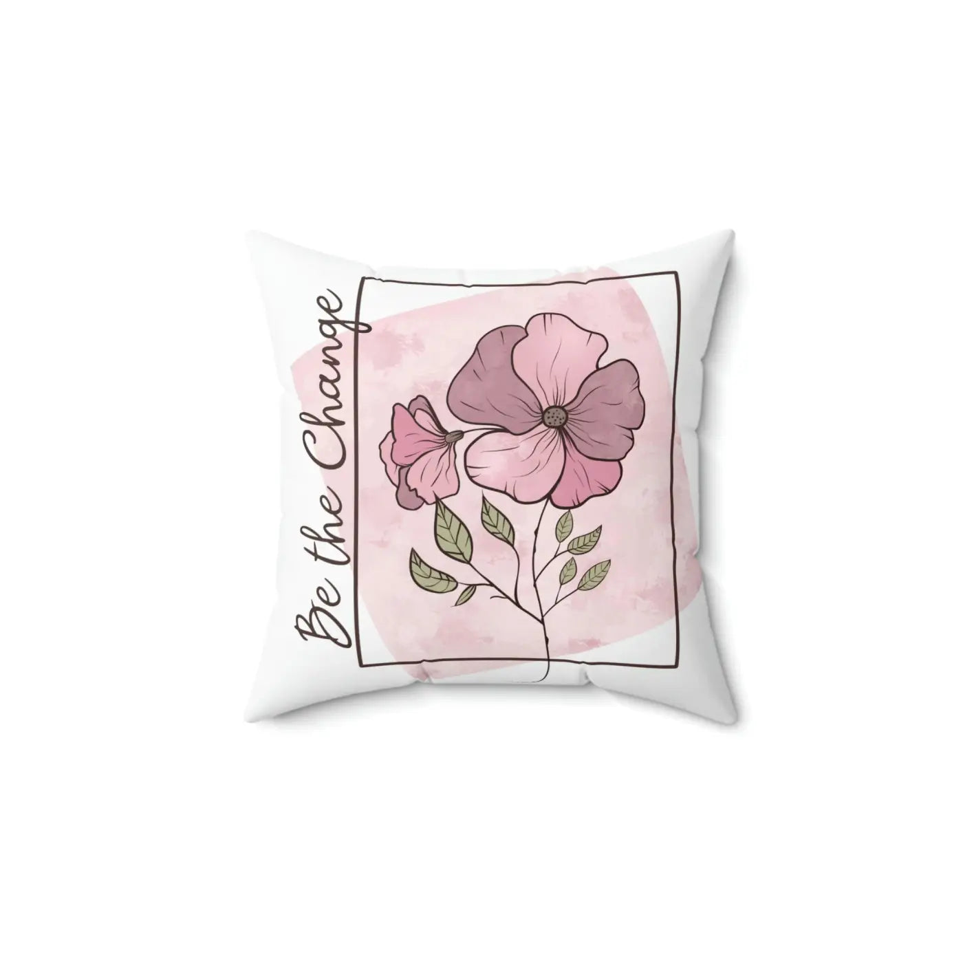 Bold Spun Polyester Square Pillow - Room Refresh Decor - DipaliZ