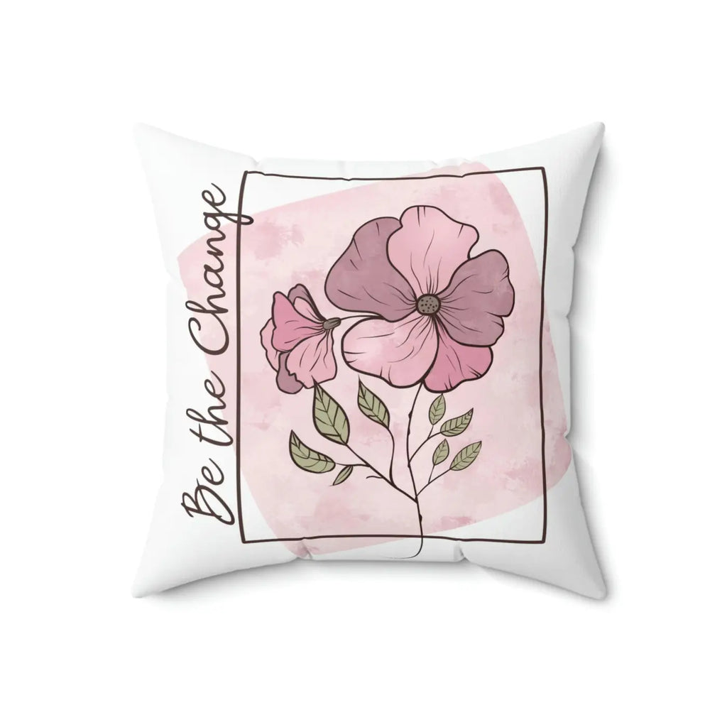 Bold Spun Polyester Square Pillow - Room Refresh Decor - DipaliZ