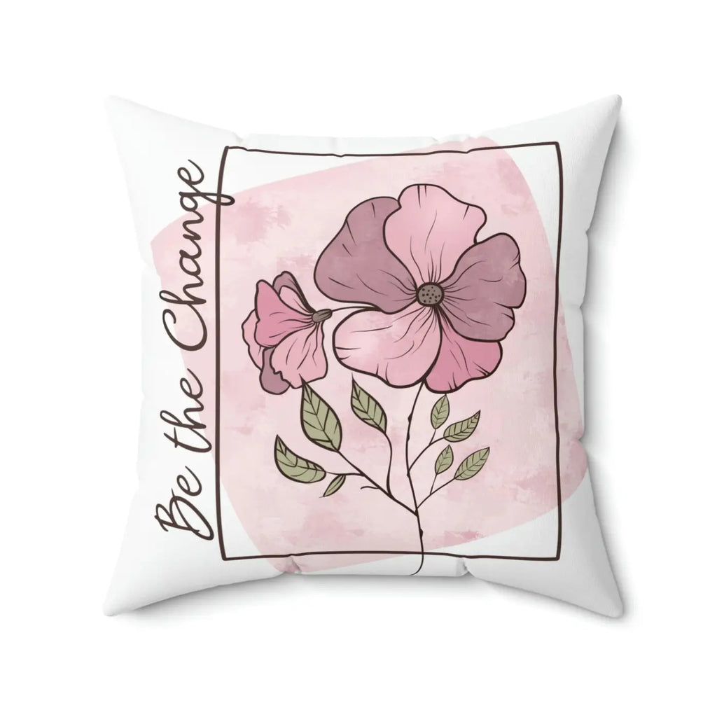 Bold Spun Polyester Square Pillow - Room Refresh Decor - DipaliZ