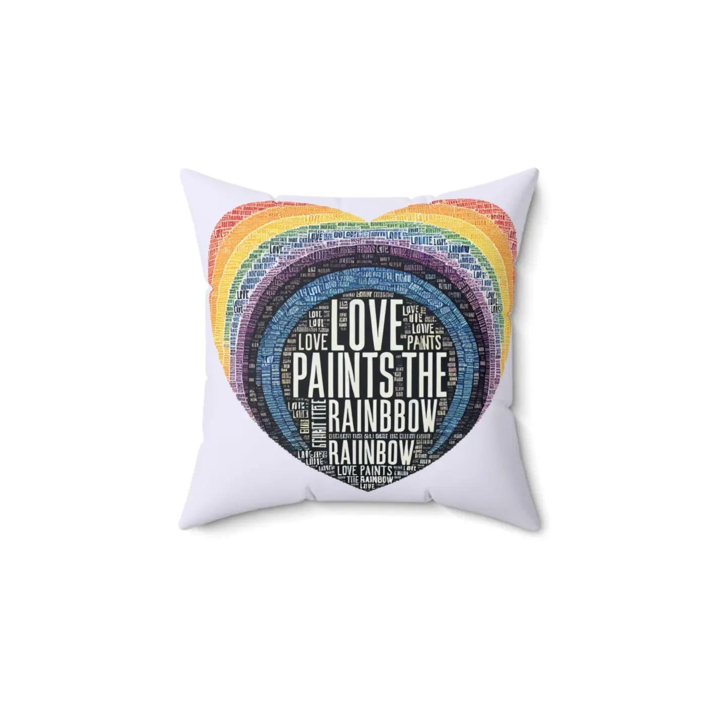 Spun Polyester Square Pillow - Chic Couch Comfort - DipaliZ
