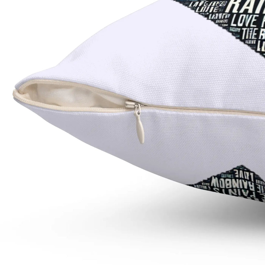 Spun Polyester Square Pillow - Chic Couch Comfort - DipaliZ