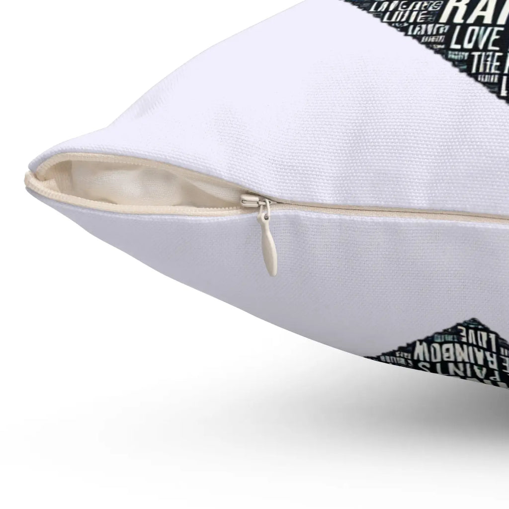 Spun Polyester Square Pillow - Chic Couch Comfort - DipaliZ