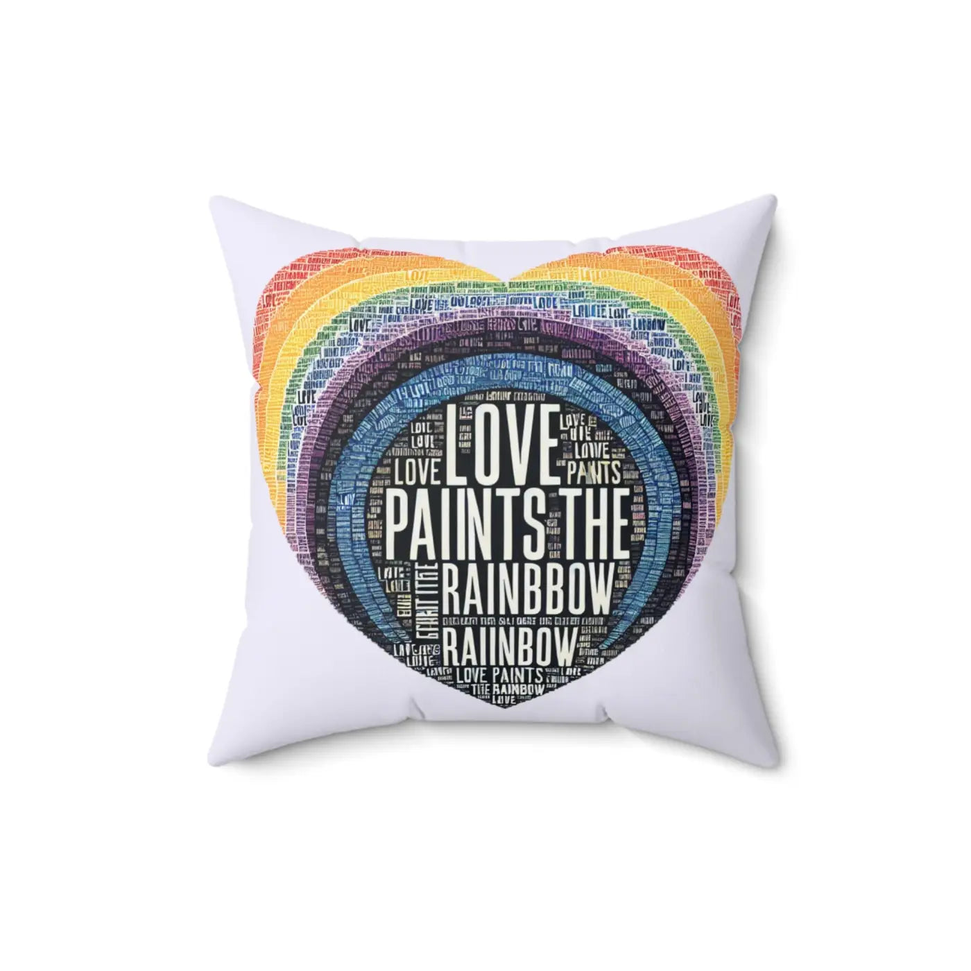 Spun Polyester Square Pillow - Chic Couch Comfort - DipaliZ