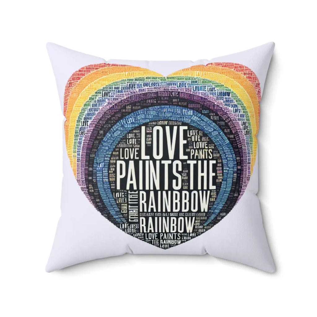 Spun Polyester Square Pillow - Chic Couch Comfort - DipaliZ