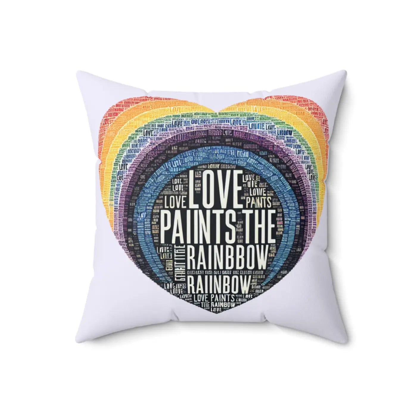 Spun Polyester Square Pillow - Chic Couch Comfort - DipaliZ