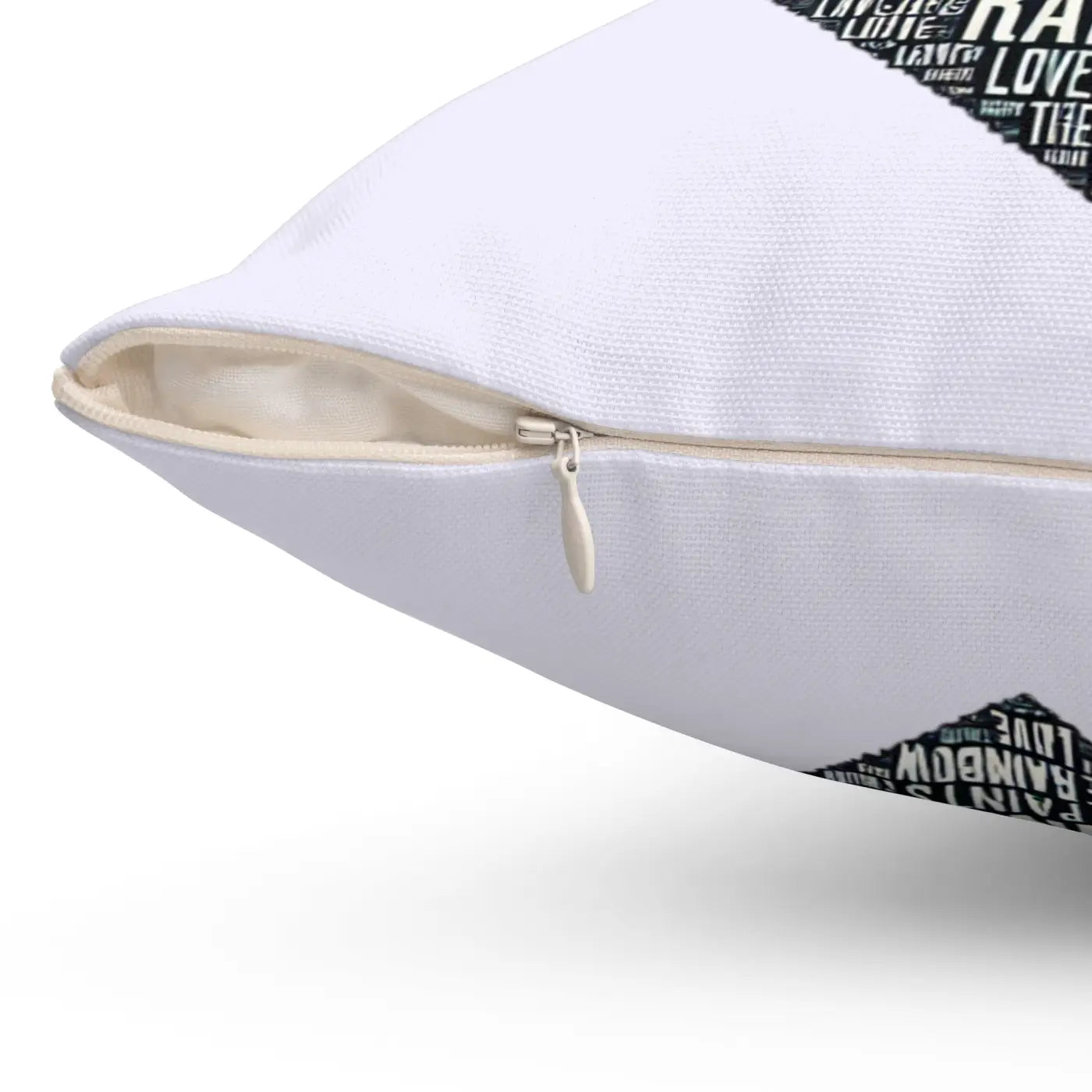 Spun Polyester Square Pillow - Chic Couch Comfort - DipaliZ
