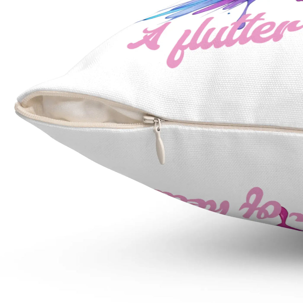 Lovebirds Throw Pillow - Spun Polyester Square Comfort - DipaliZ
