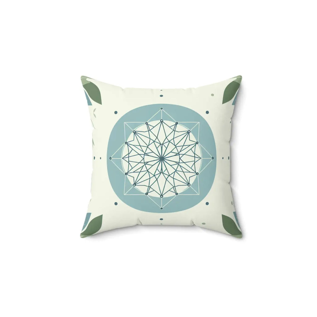 Spun Polyester Square Pillow - Minimalist Nature Design - DipaliZ
