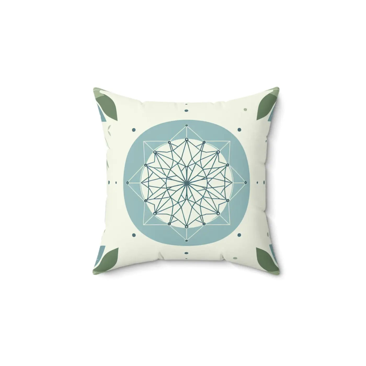 Spun Polyester Square Pillow - Minimalist Nature Design - DipaliZ