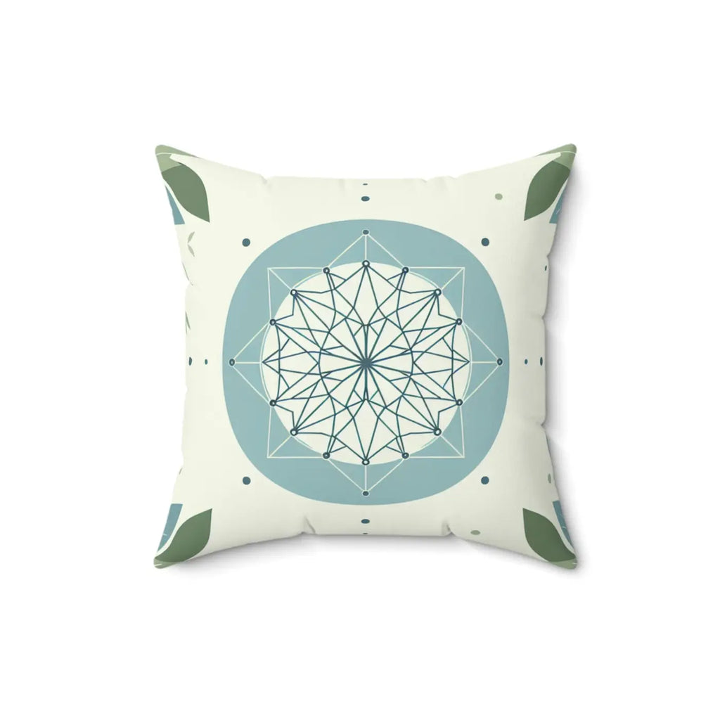 Spun Polyester Square Pillow - Minimalist Nature Design - DipaliZ