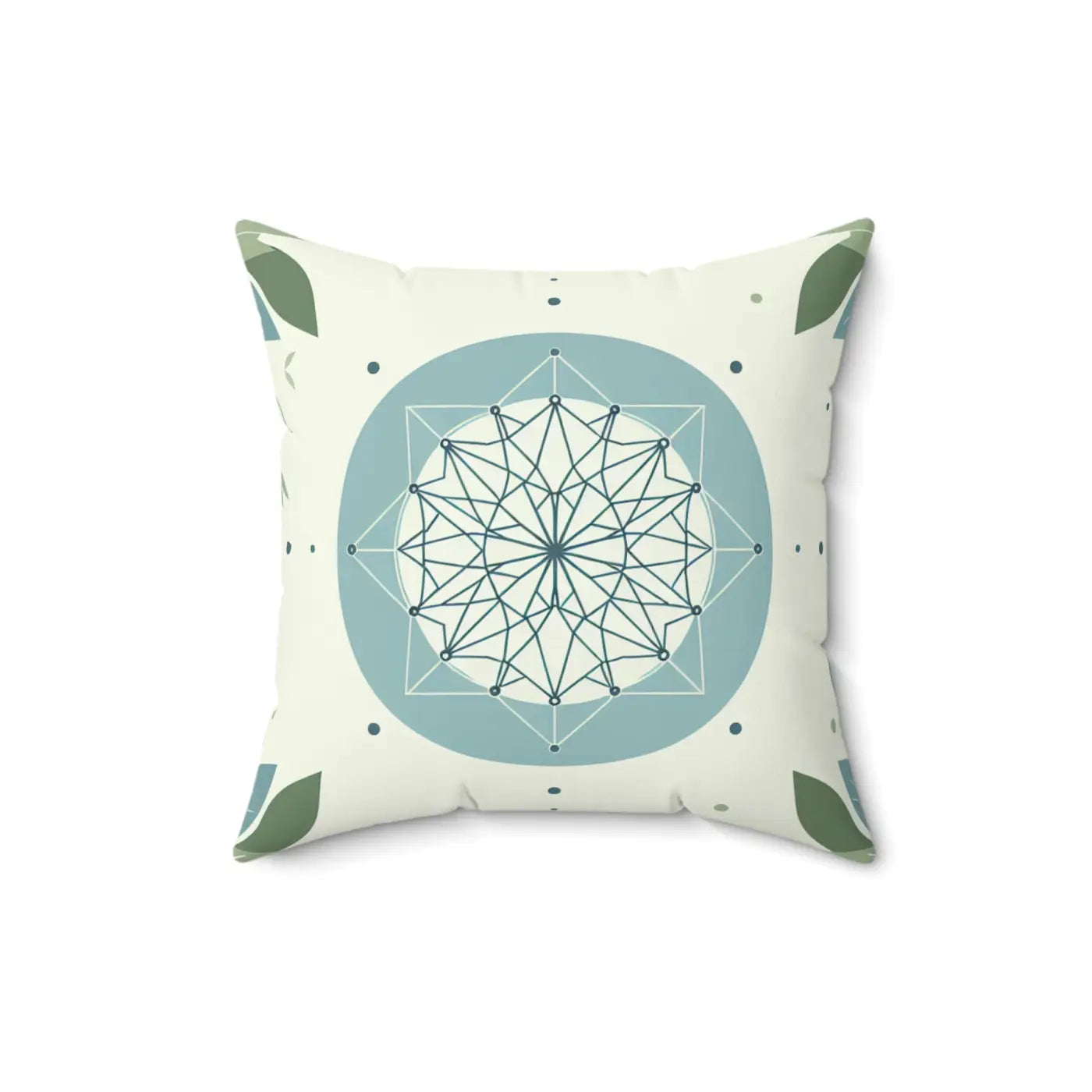 Spun Polyester Square Pillow - Minimalist Nature Design - DipaliZ