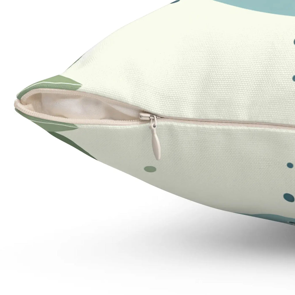 Spun Polyester Square Pillow - Minimalist Nature Design - DipaliZ