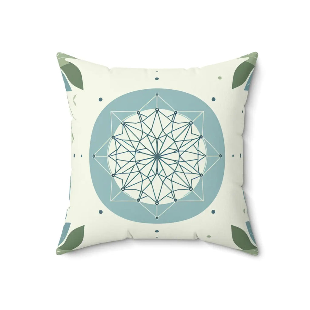 Spun Polyester Square Pillow - Minimalist Nature Design - DipaliZ