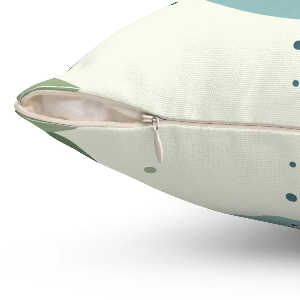 Spun Polyester Square Pillow - Minimalist Nature Design - DipaliZ