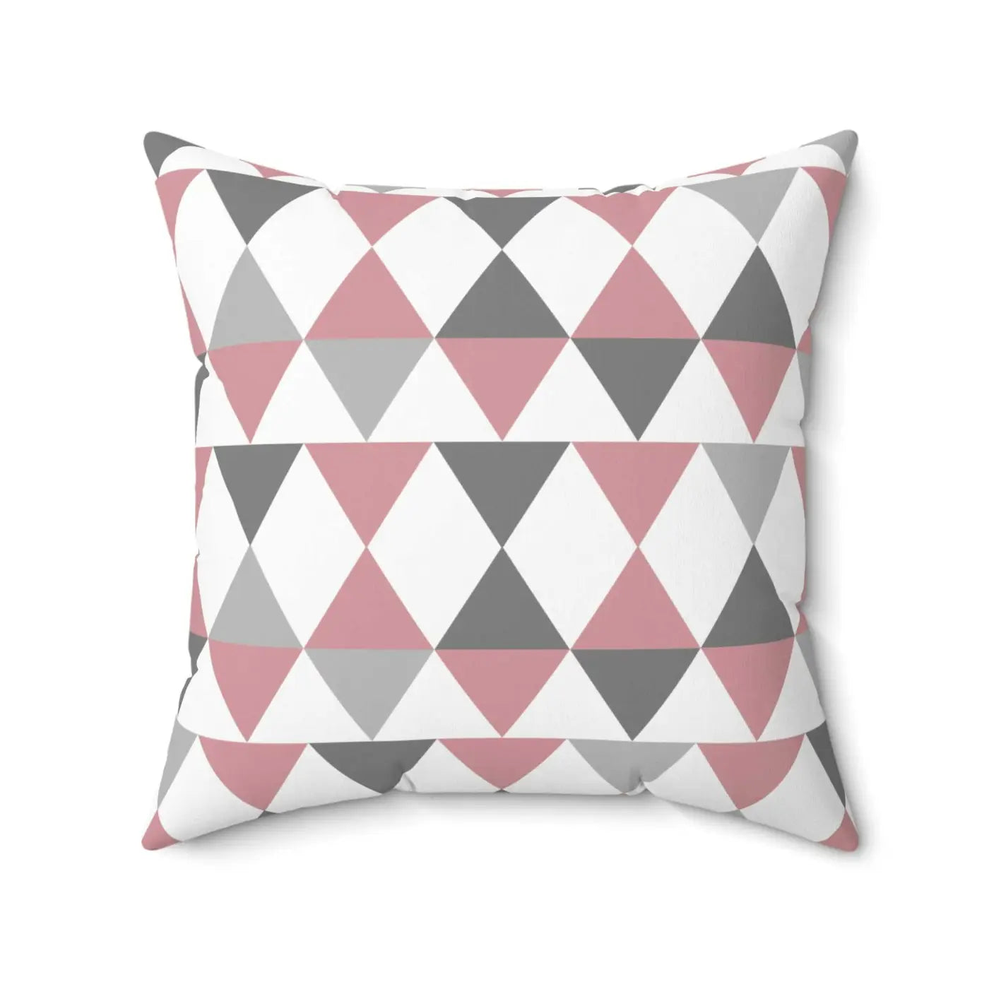 Polyester Square Pillow - Bold Geometric Design - DipaliZ