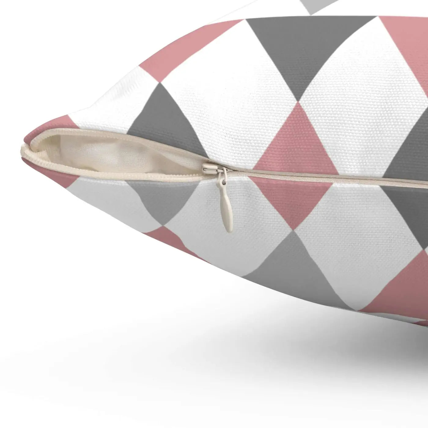 Polyester Square Pillow - Bold Geometric Design - DipaliZ