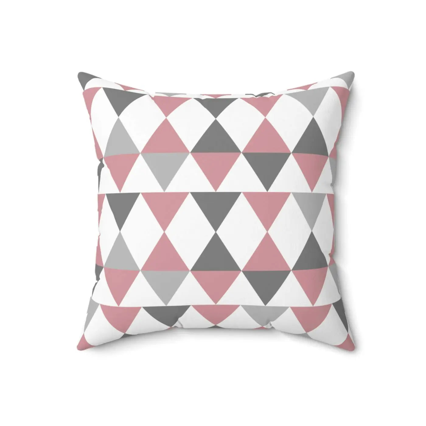 Polyester Square Pillow - Bold Geometric Design - DipaliZ