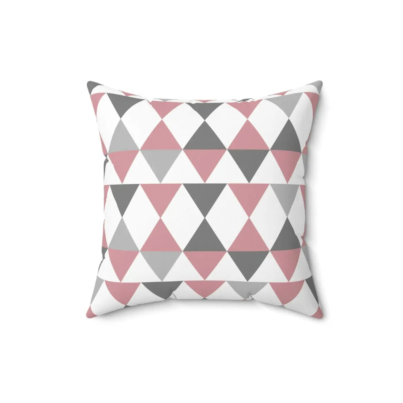 Polyester Square Pillow - Bold Geometric Design - DipaliZ