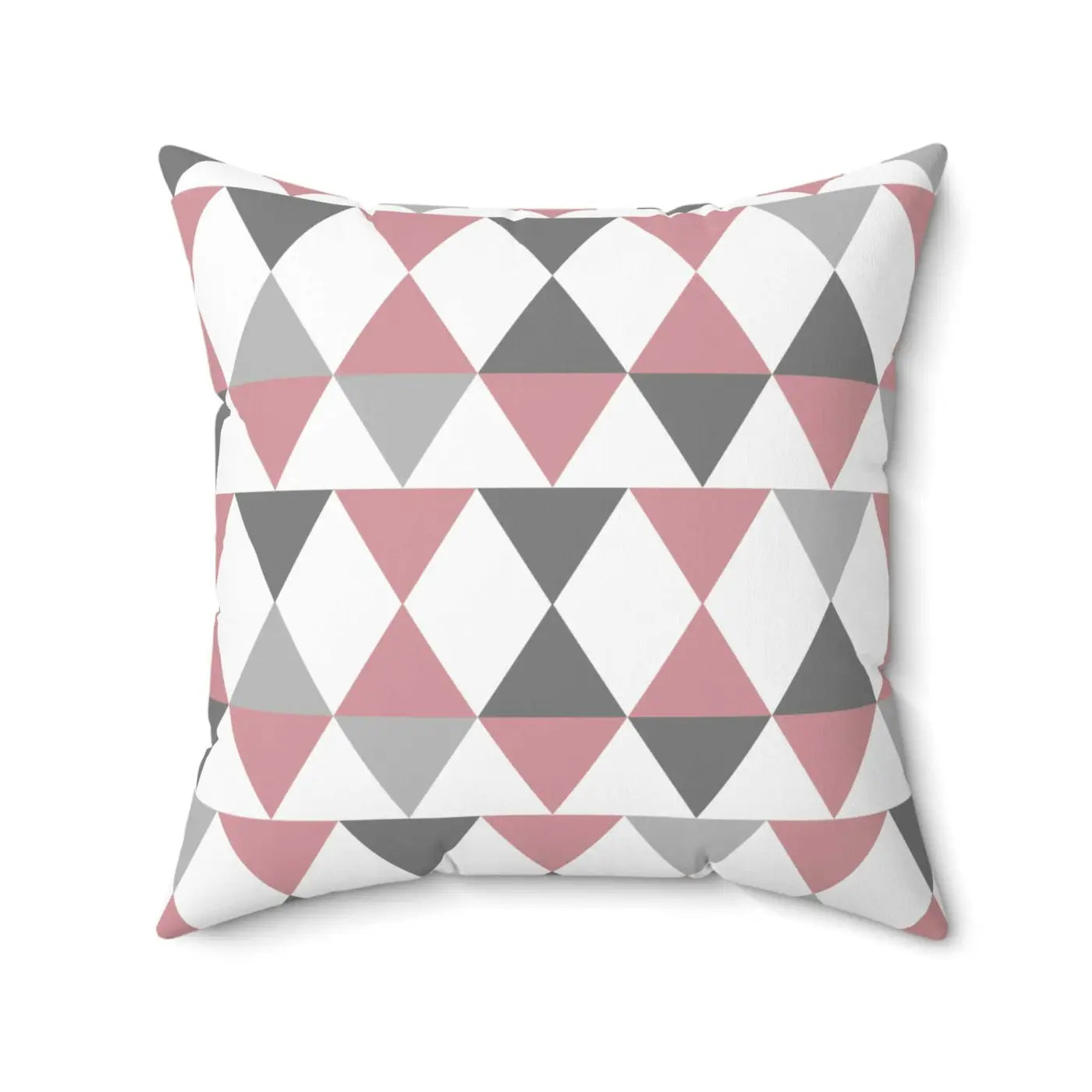 Polyester Square Pillow - Bold Geometric Design - DipaliZ