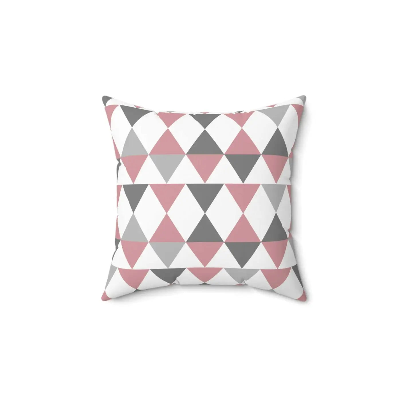 Polyester Square Pillow - Bold Geometric Design - DipaliZ