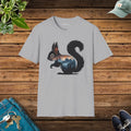 Unisex Softstyle T-Shirt - Squirrel Mountain Design - DipaliZ