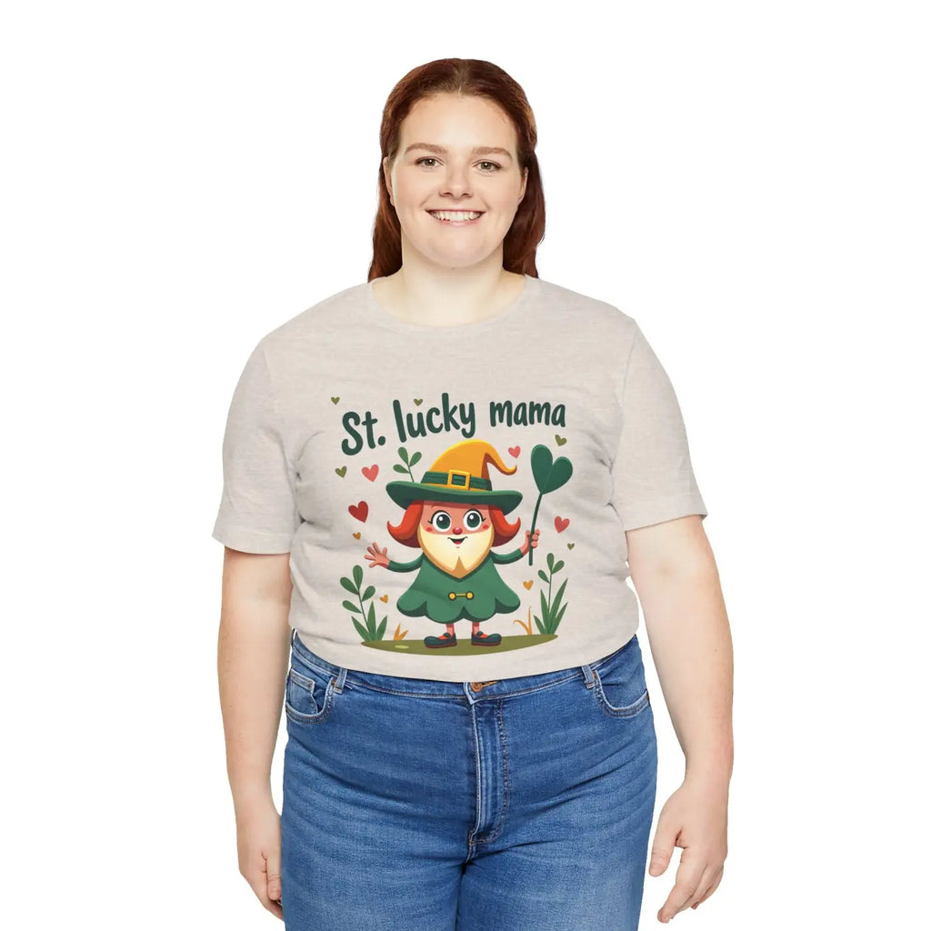 Lucky Mama Tee - Patrick's Day Celebrating Motherhood - DipaliZ