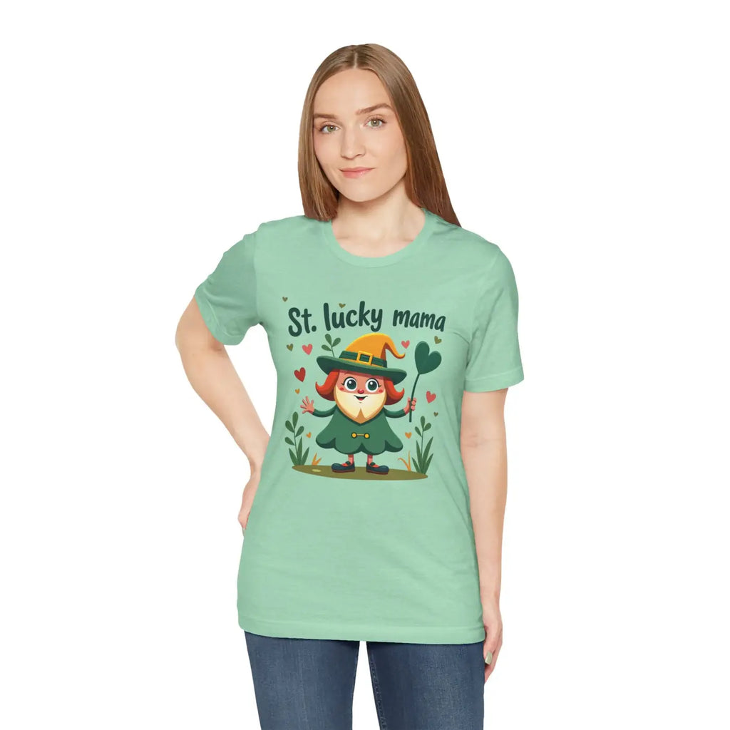 Lucky Mama Tee - Patrick's Day Celebrating Motherhood - DipaliZ