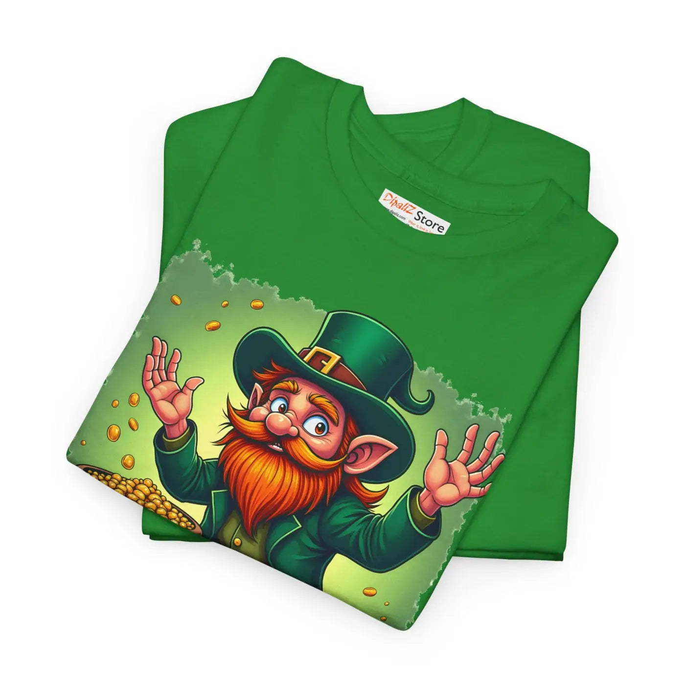 Rock St Patrick Heavy Cotton Tee - Shenanigans Everyday Style - DipaliZ