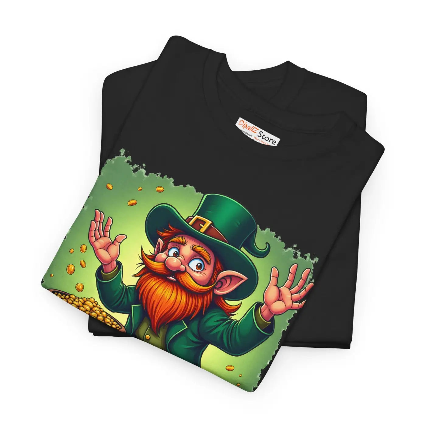 Rock St Patrick Heavy Cotton Tee - Shenanigans Everyday Style - DipaliZ