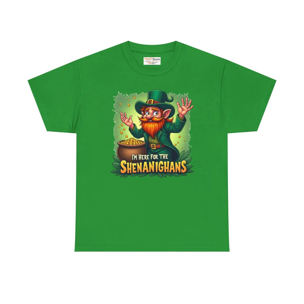 Rock St Patrick Heavy Cotton Tee - Shenanigans Everyday Style - DipaliZ