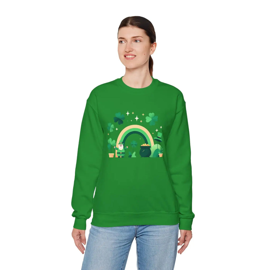 Lucky Irish Unisex Crewneck - Patrick's Day Heavy Blend™ - DipaliZ