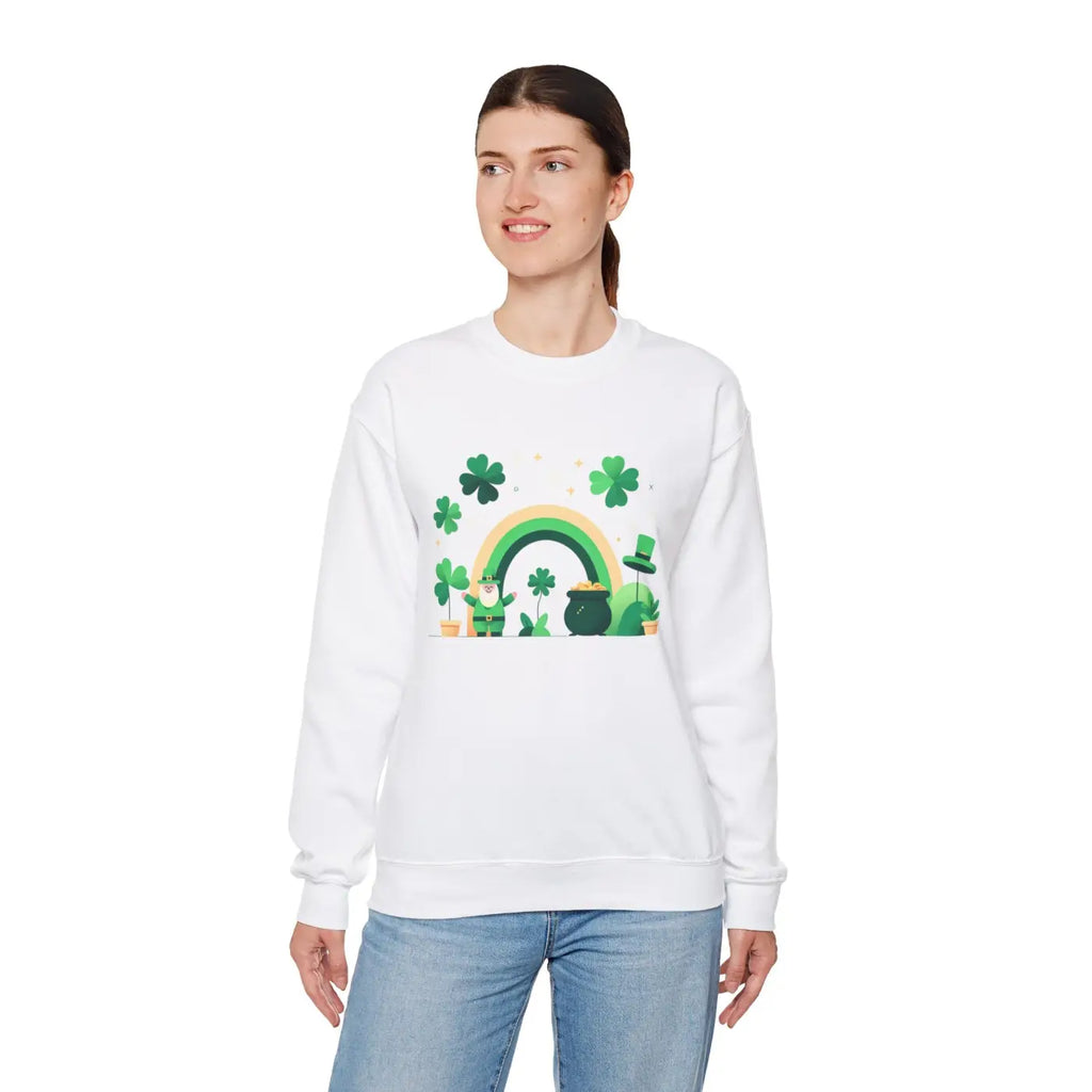 Lucky Irish Unisex Crewneck - Patrick's Day Heavy Blend™ - DipaliZ
