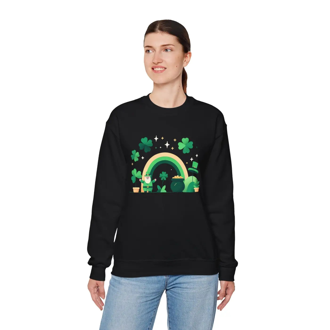 Lucky Irish Unisex Crewneck - Patrick's Day Heavy Blend™ - DipaliZ