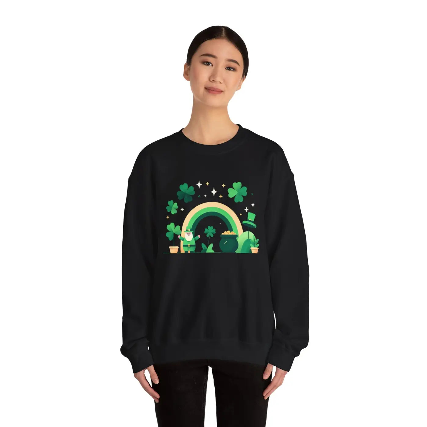 Lucky Irish Unisex Crewneck - Patrick's Day Heavy Blend™ - DipaliZ