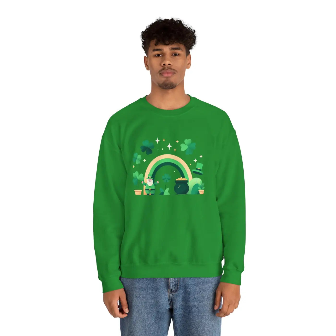 Lucky Irish Unisex Crewneck - Patrick's Day Heavy Blend™ - DipaliZ