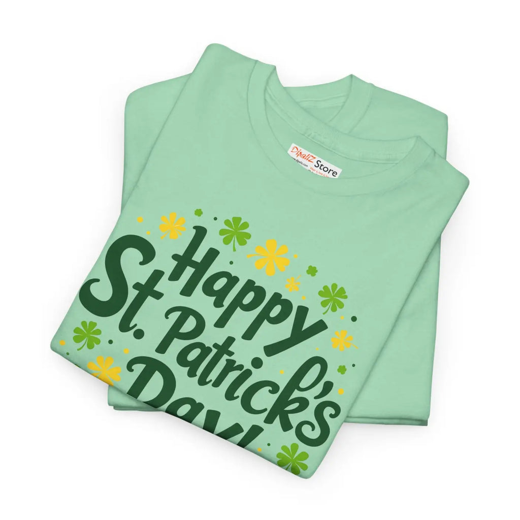 Rockin Patricks Day Heavy Cotton Tee - Unisex Style - DipaliZ
