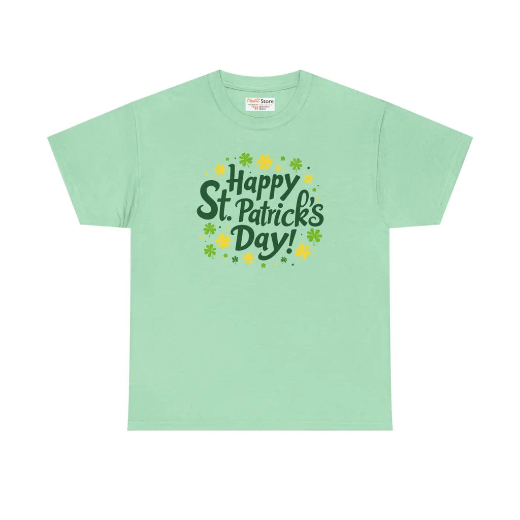 Rockin Patricks Day Heavy Cotton Tee - Unisex Style - DipaliZ
