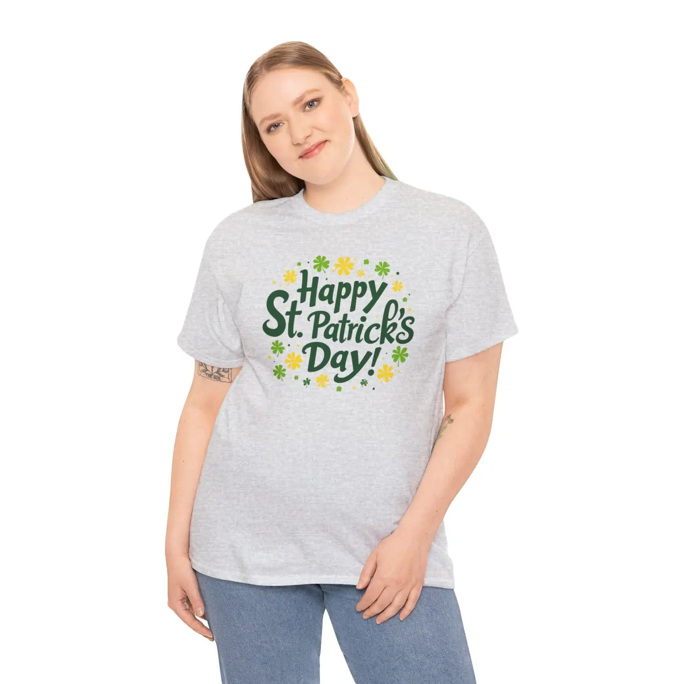 Rockin Patricks Day Heavy Cotton Tee - Unisex Style - DipaliZ