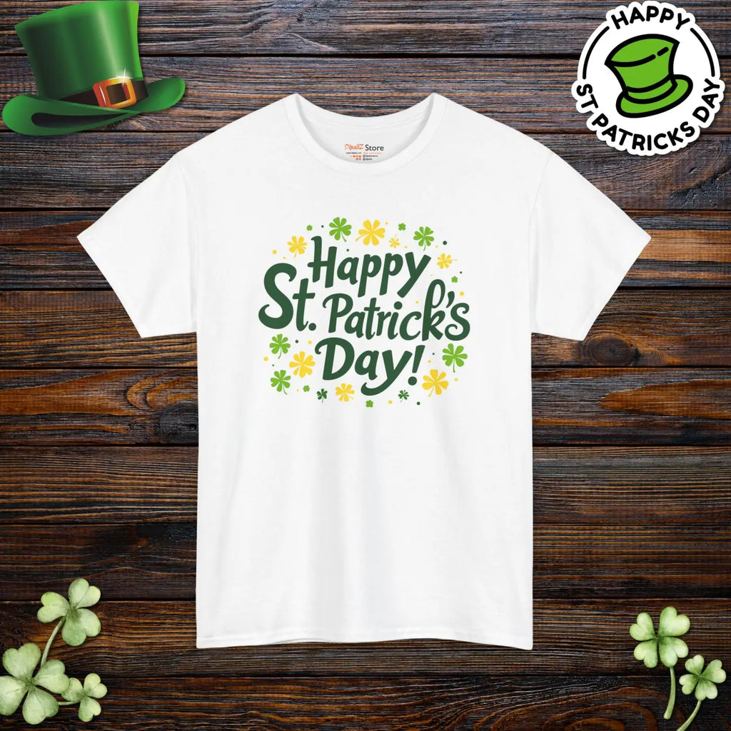 Rockin Patricks Day Heavy Cotton Tee - Unisex Style - DipaliZ