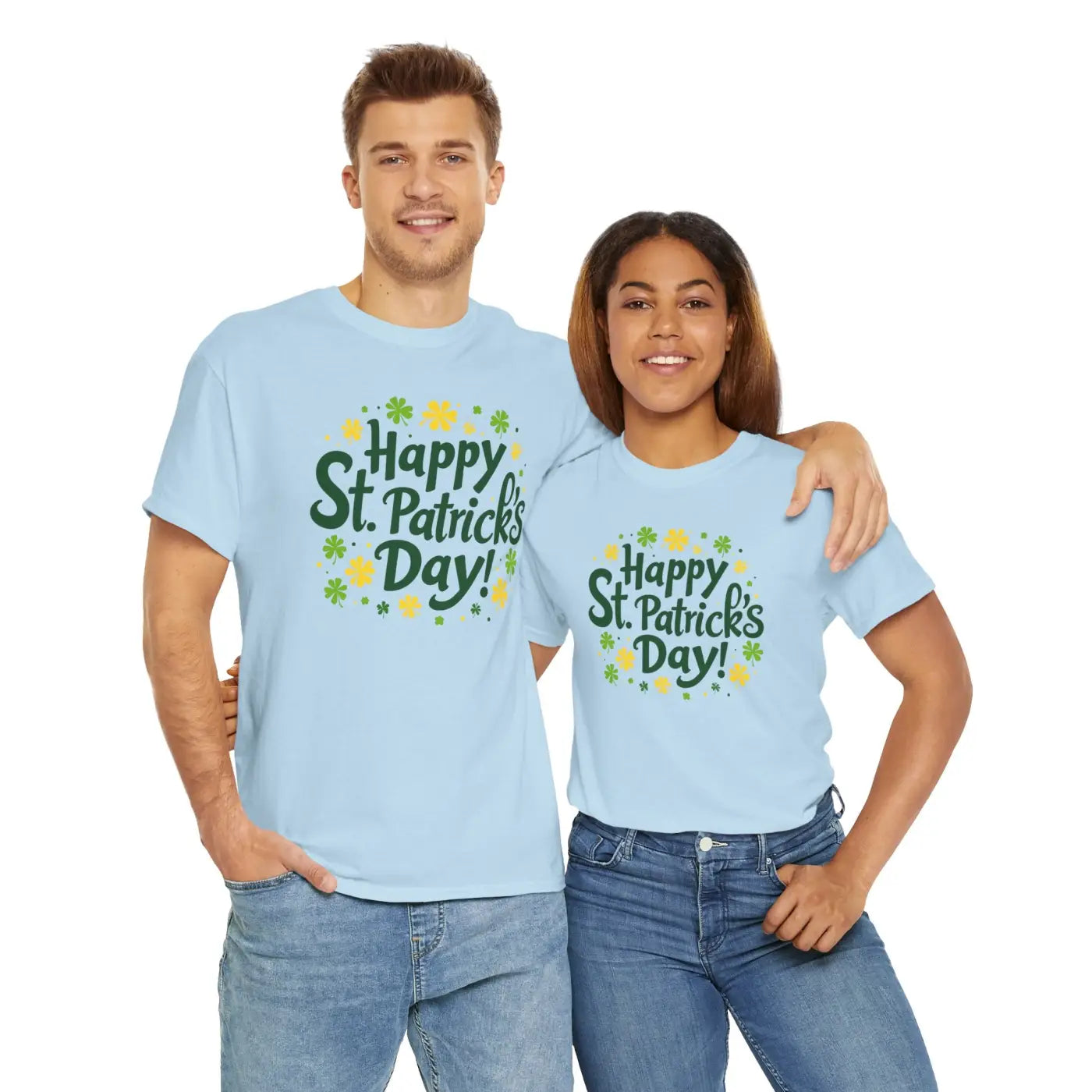Rockin Patricks Day Heavy Cotton Tee - Unisex Style - DipaliZ