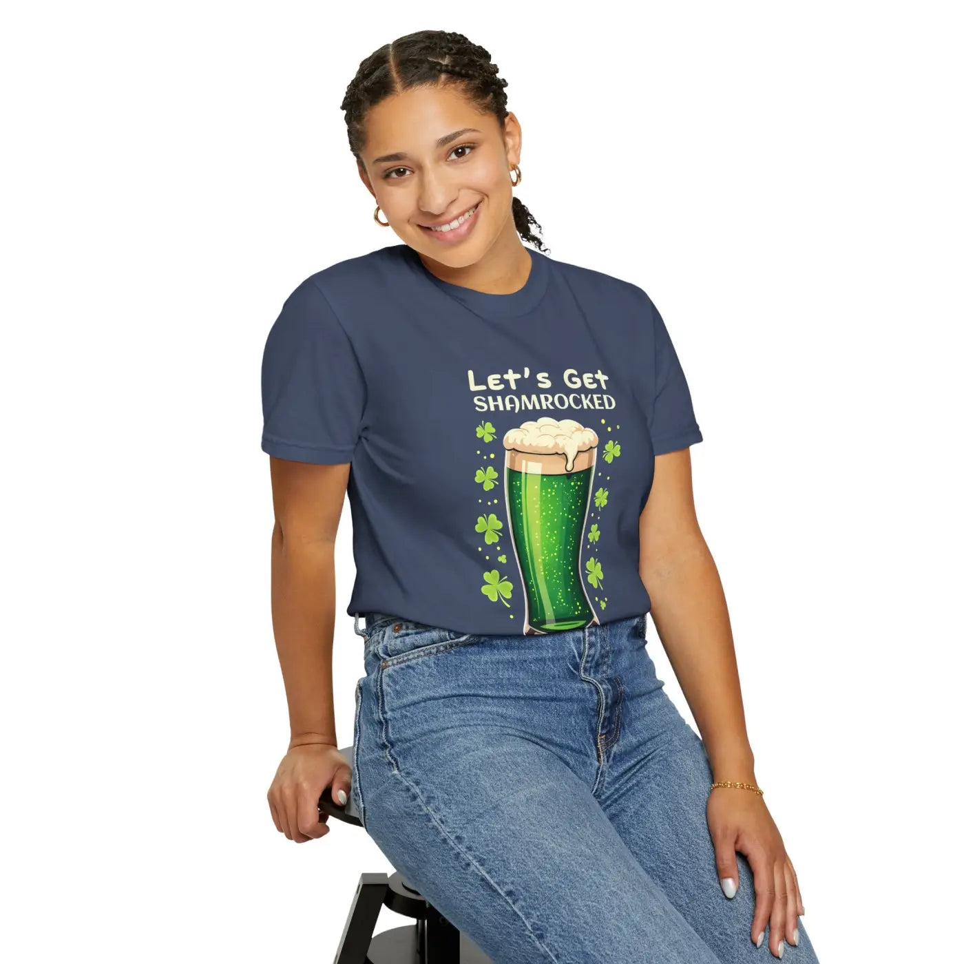 Ultimate Shamrocked Green Tee - Patrick's Day Style - DipaliZ
