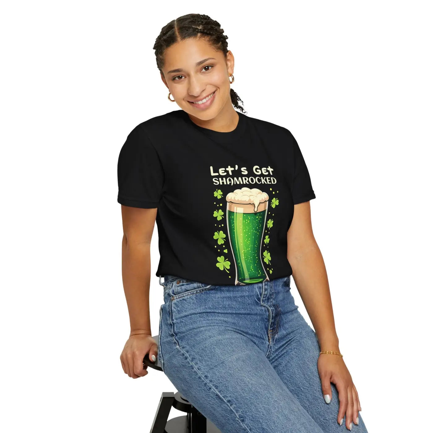 Ultimate Shamrocked Green Tee - Patrick's Day Style - DipaliZ