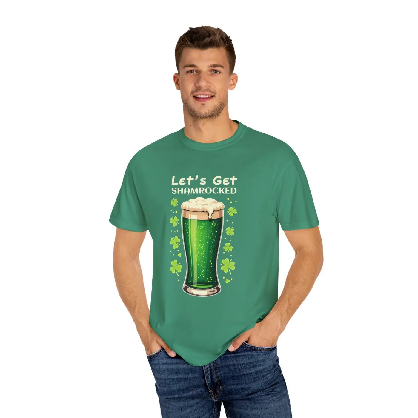 Ultimate Shamrocked Green Tee - Patrick's Day Style - DipaliZ