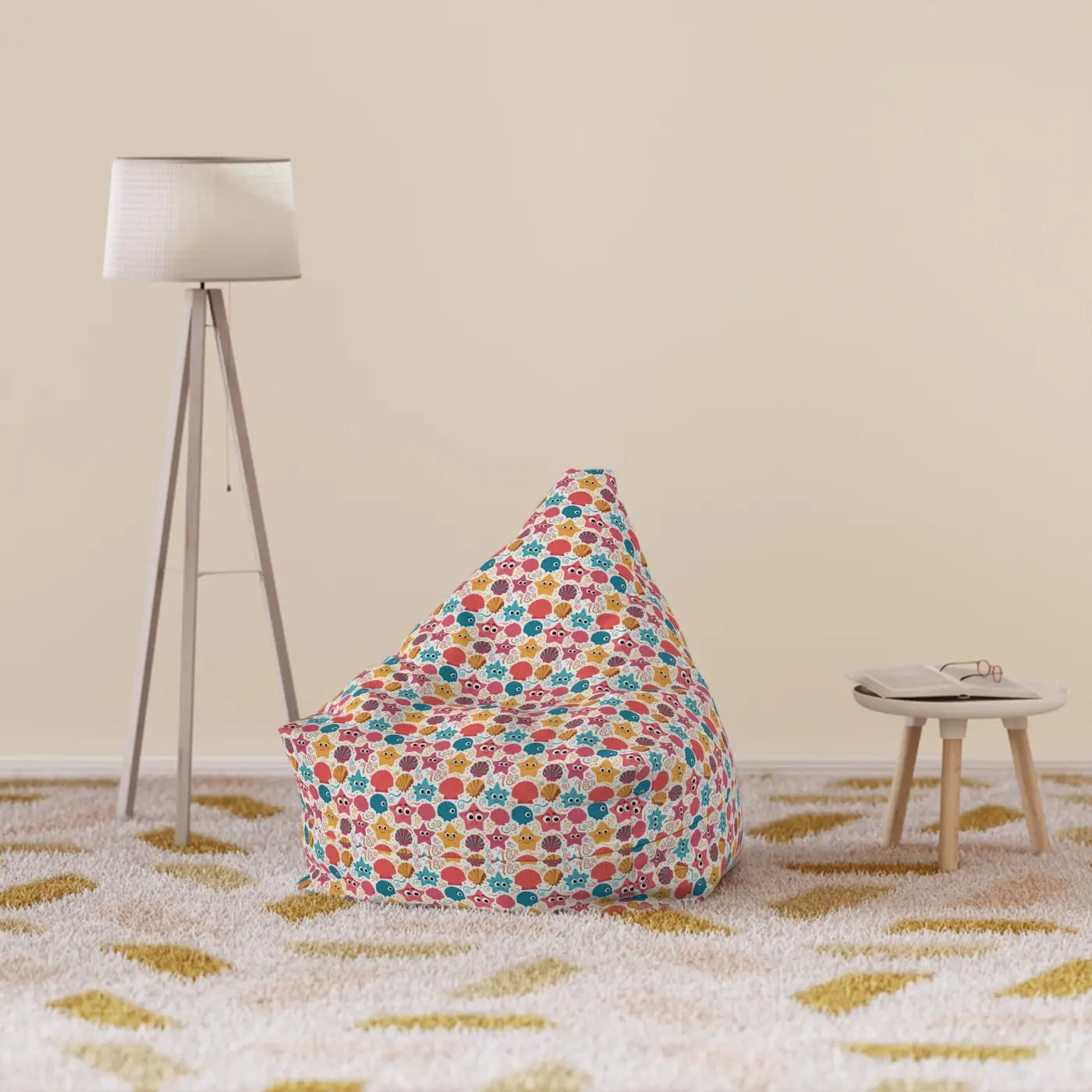Ultimate Bean Bag Cover - Starfish Durable Polyester - DipaliZ