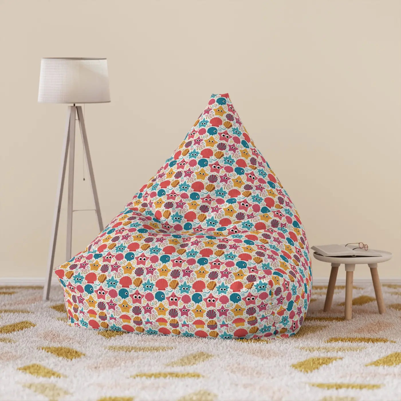 Ultimate Bean Bag Cover - Starfish Durable Polyester - DipaliZ